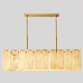 VITTORIA ONYX RECTANGULAR CEILING CHANDELIER