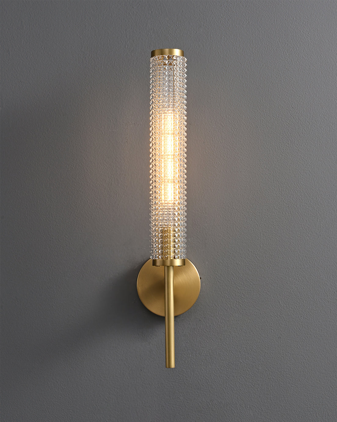 Stratford Gilded Orb Wall Sconce
