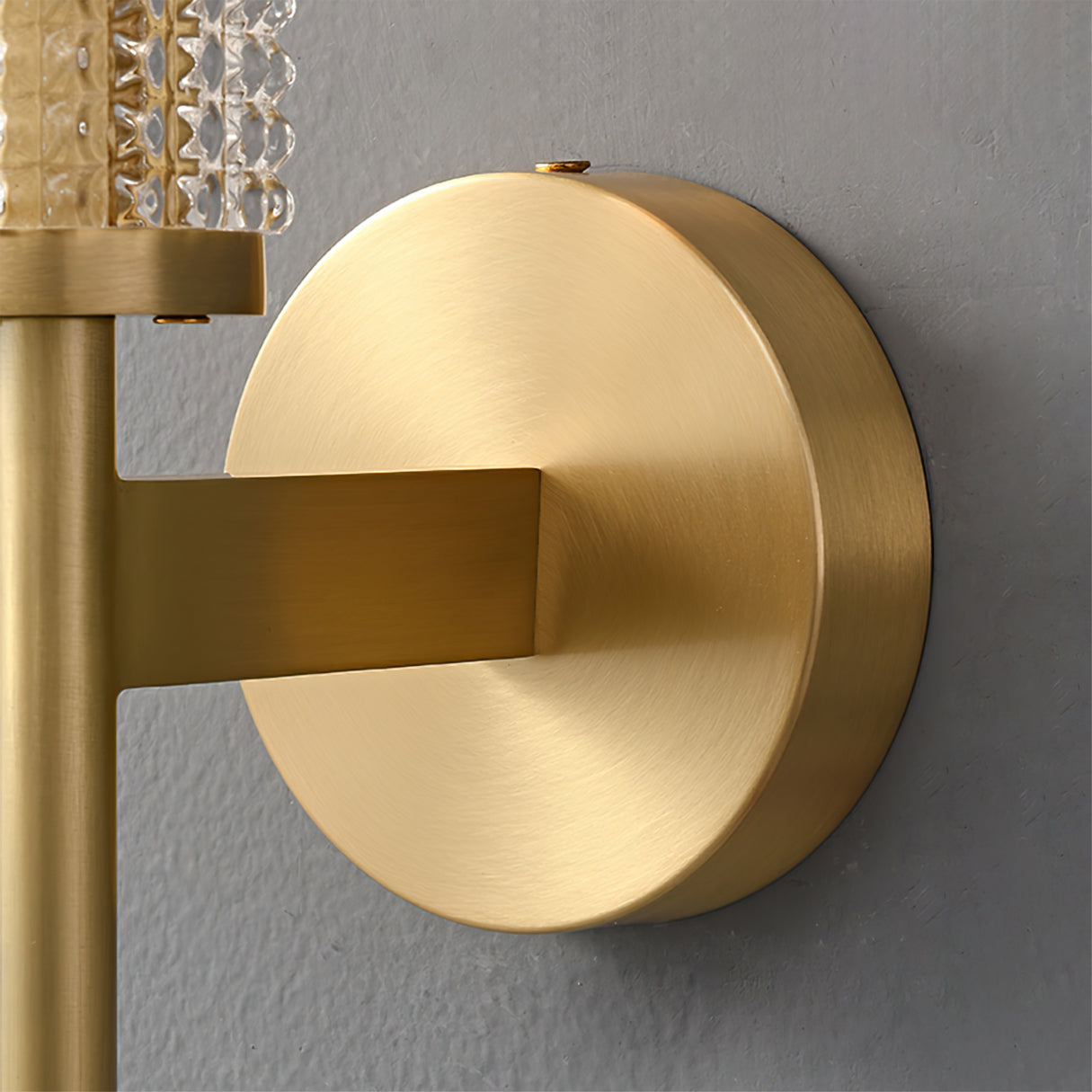 Stratford Gilded Orb Wall Sconce