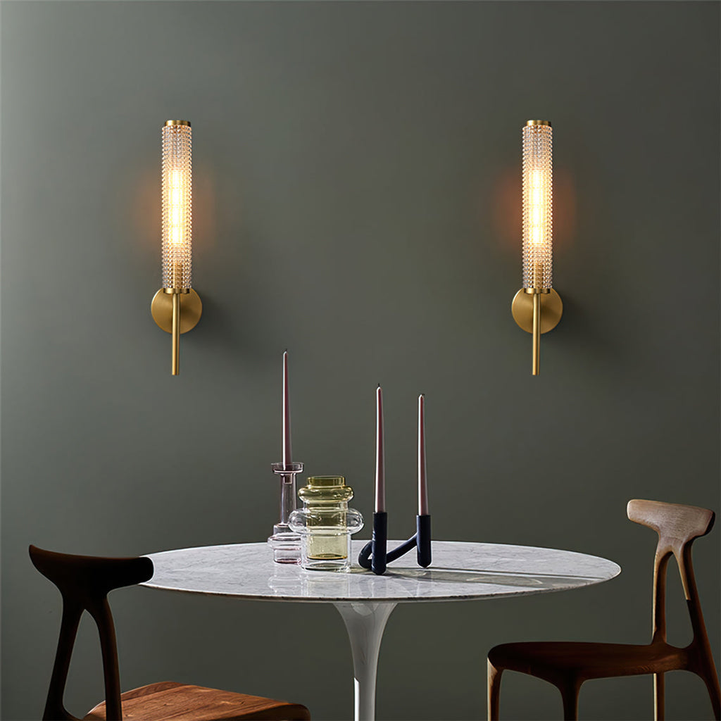 Stratford Gilded Orb Wall Sconce