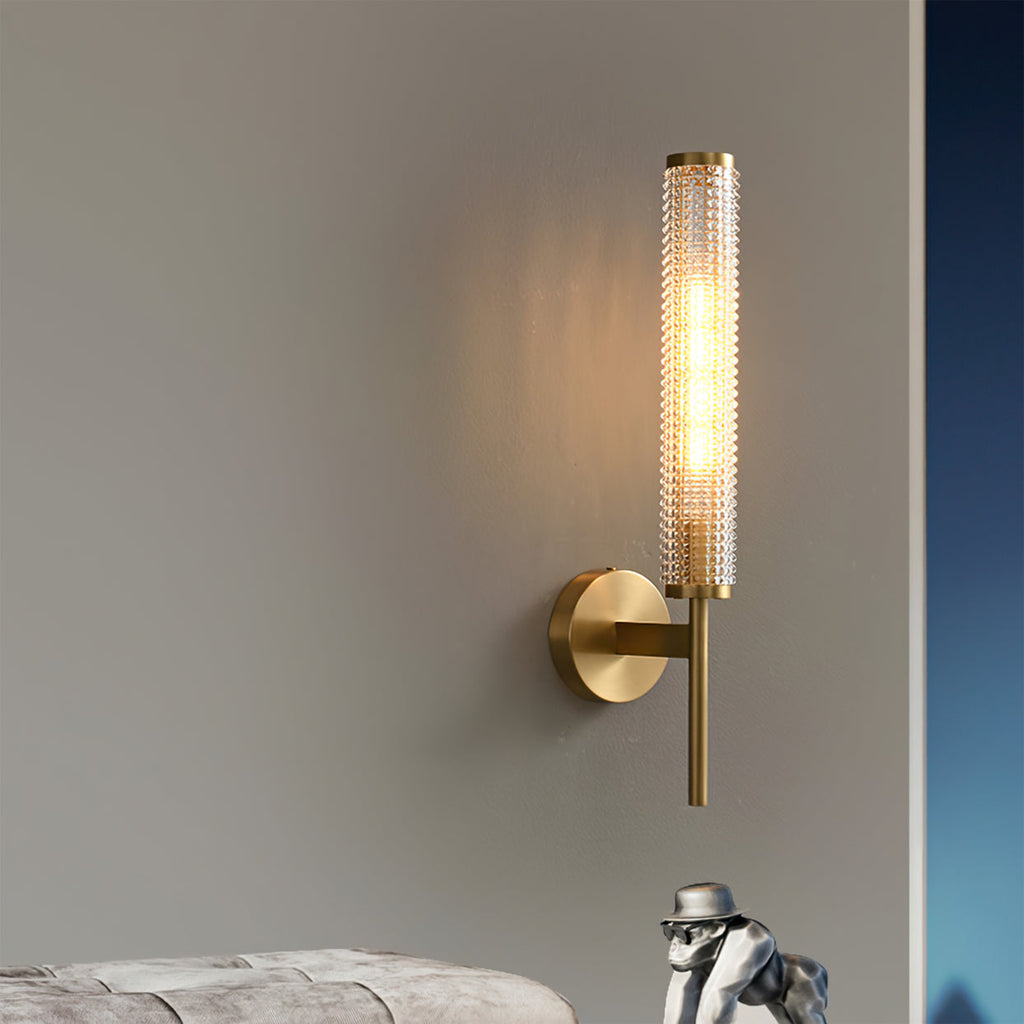Stratford Gilded Orb Wall Sconce