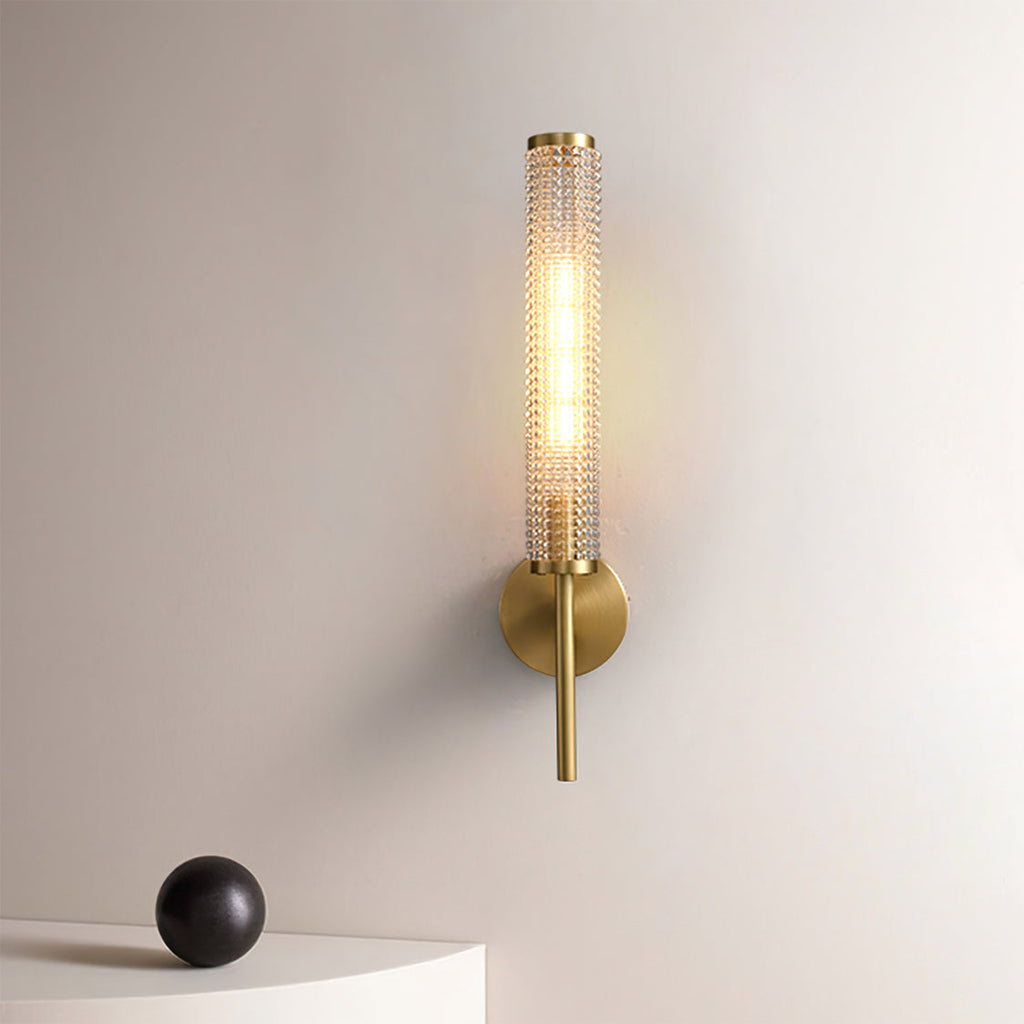 Stratford Gilded Orb Wall Sconce