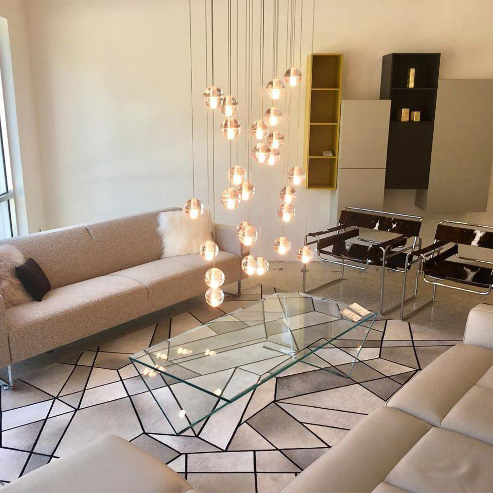 CAVENDISH SPHERE CRYSTAL CEILING LIGHT