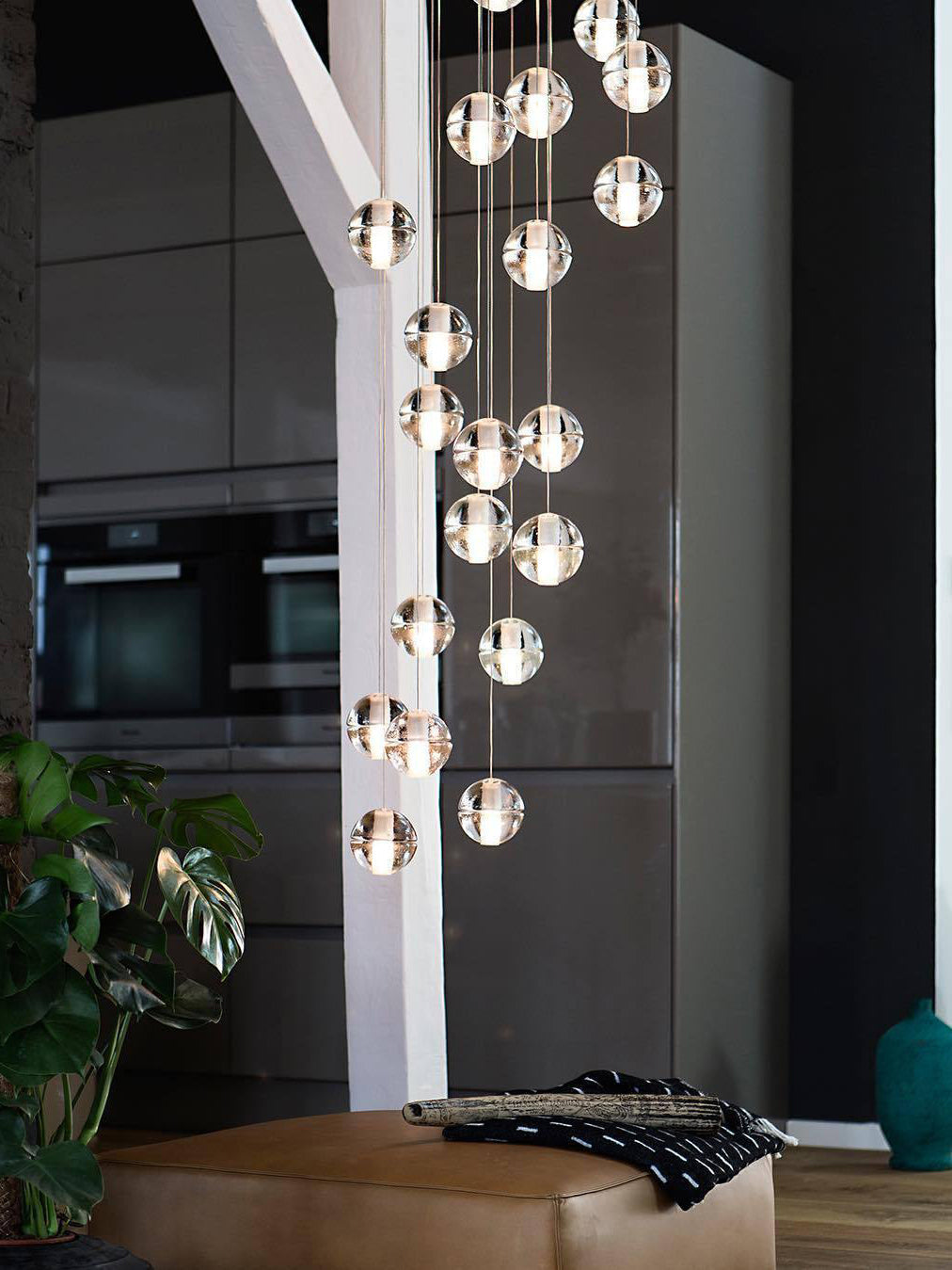 CAVENDISH SPHERE CRYSTAL CEILING LIGHT
