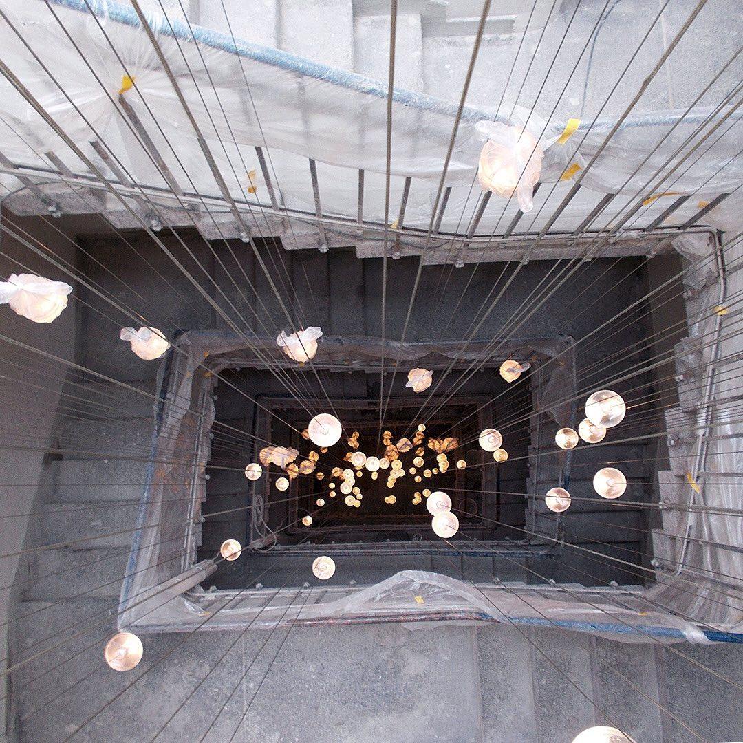 CAVENDISH SPHERE CRYSTAL CEILING LIGHT
