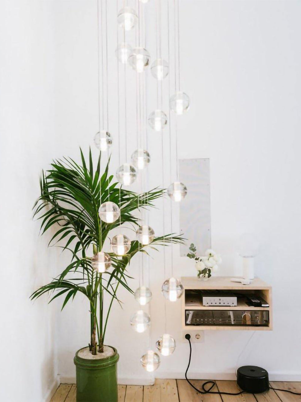 CAVENDISH SPHERE CRYSTAL CEILING LIGHT
