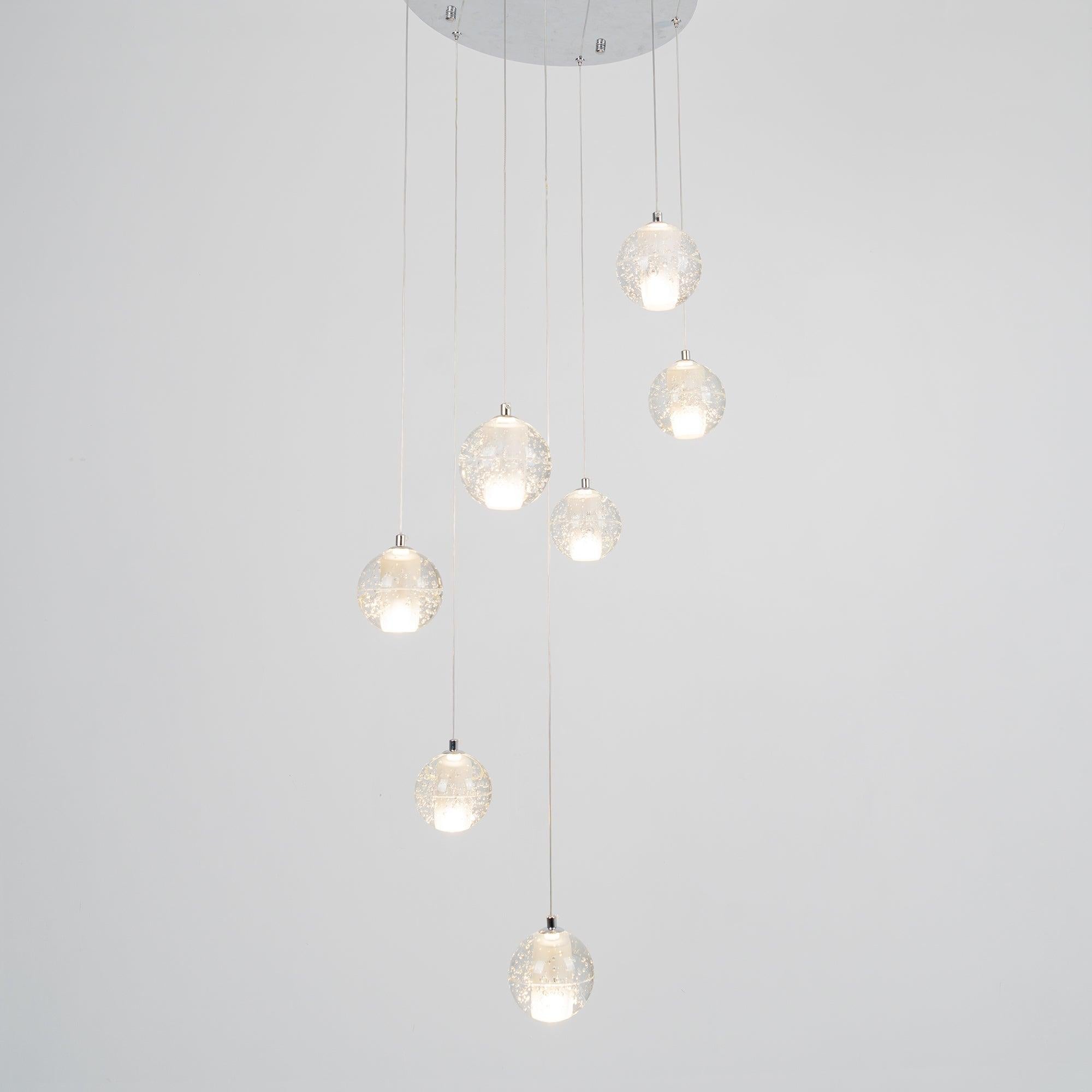 CAVENDISH SPHERE CRYSTAL CEILING LIGHT