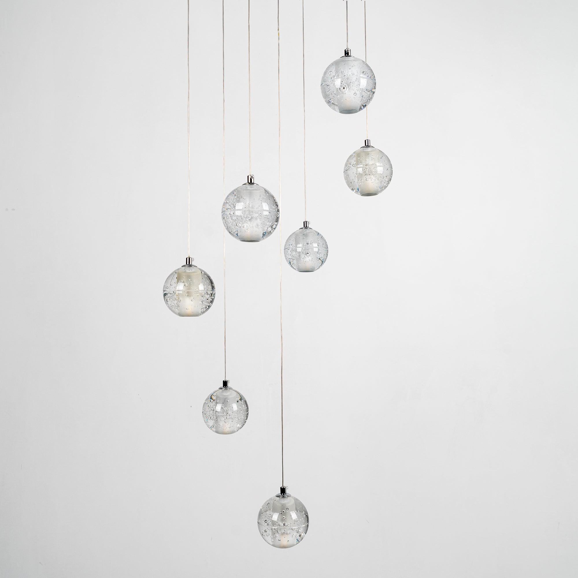 CAVENDISH SPHERE CRYSTAL CEILING LIGHT