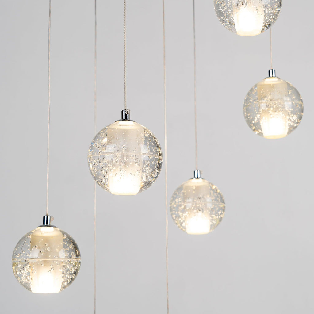 CAVENDISH SPHERE CRYSTAL CEILING LIGHT