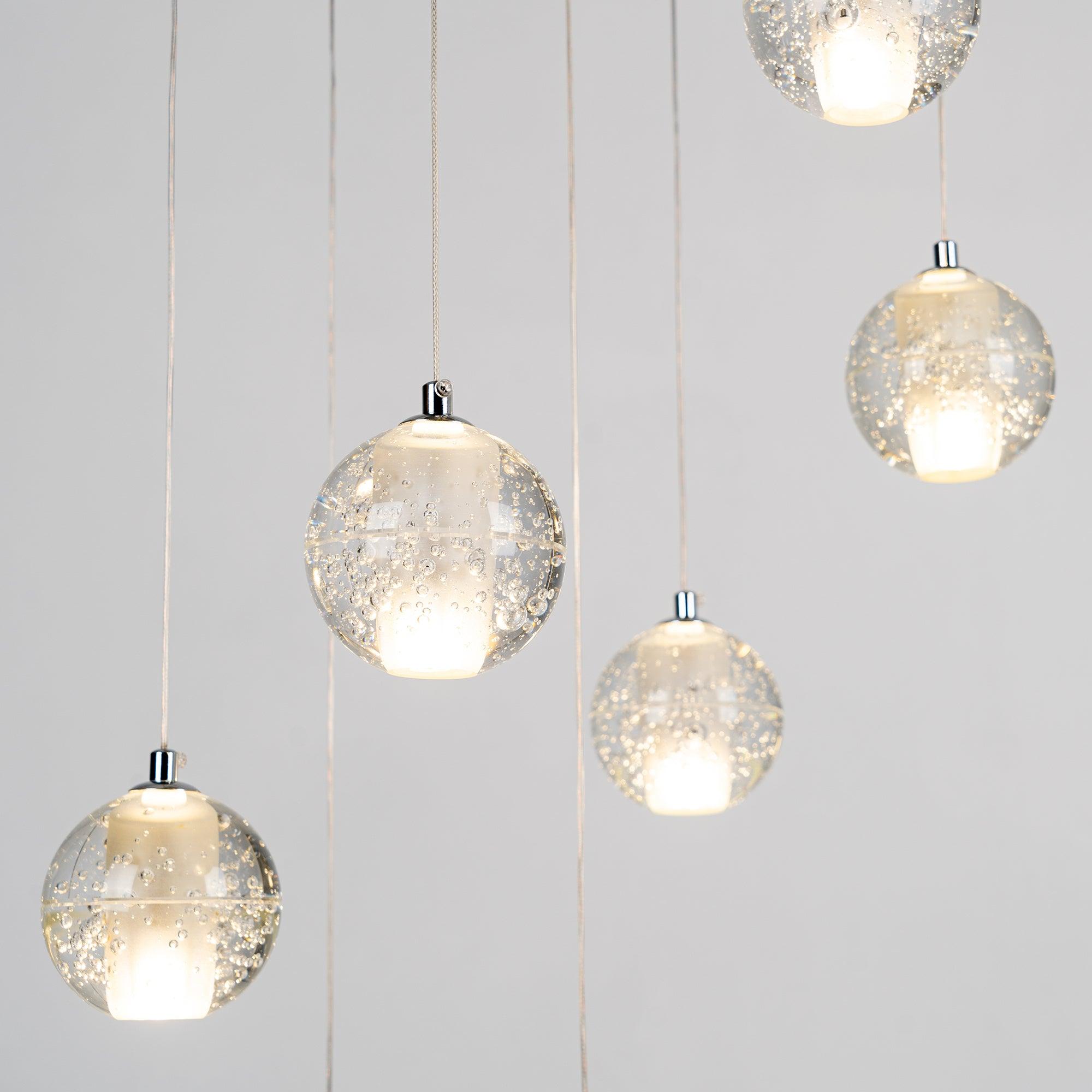 CAVENDISH SPHERE CRYSTAL CEILING LIGHT