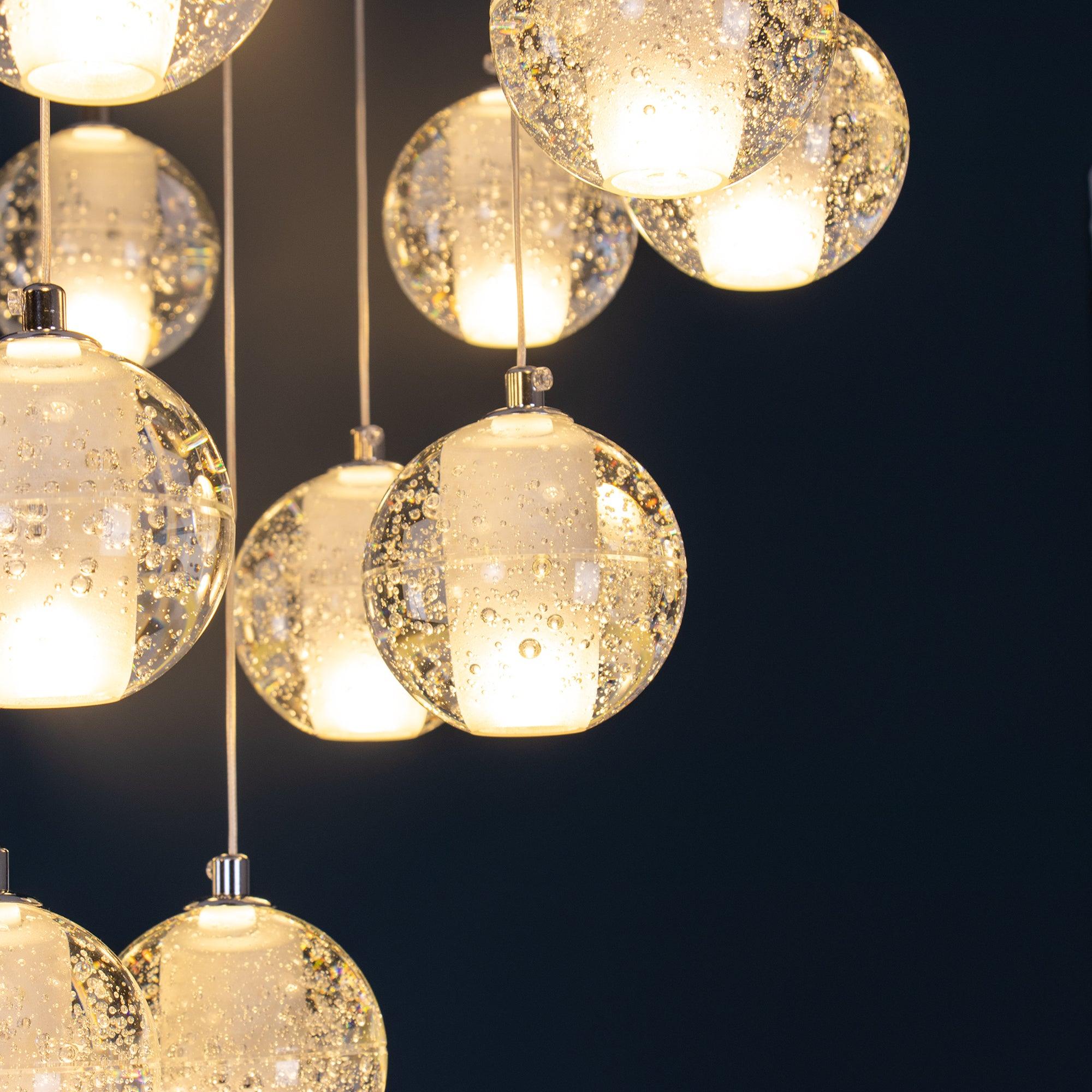 CAVENDISH SPHERE CRYSTAL CEILING LIGHT