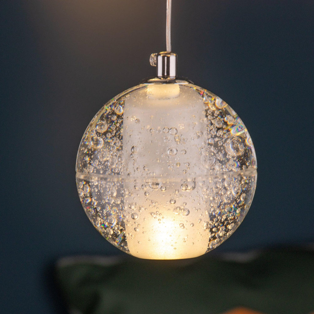 CAVENDISH SPHERE CRYSTAL CEILING LIGHT