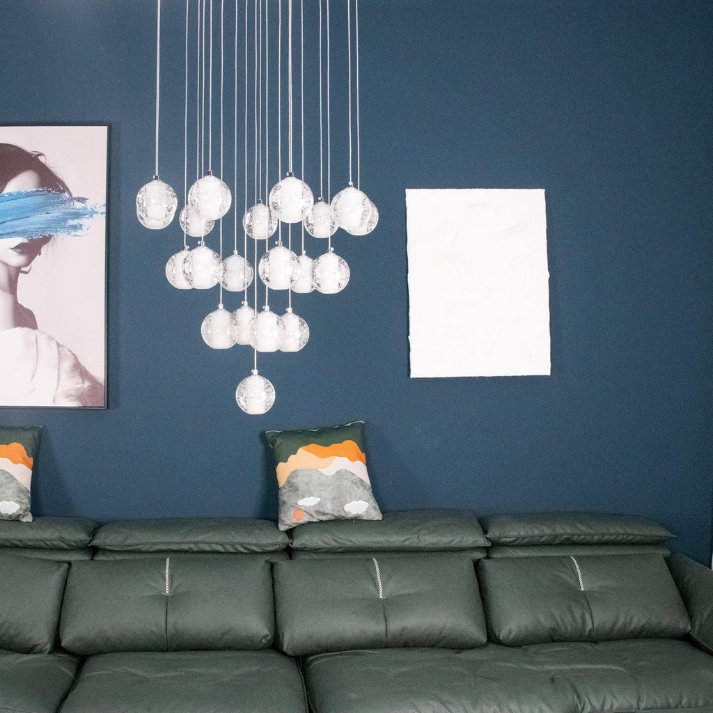 CAVENDISH SPHERE CRYSTAL CEILING LIGHT