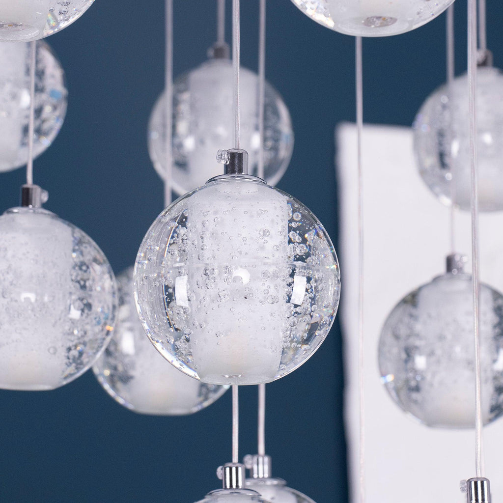 CAVENDISH SPHERE CRYSTAL CEILING LIGHT