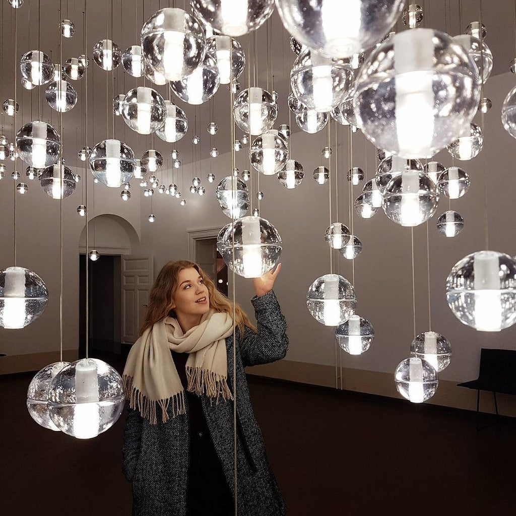 CAVENDISH SPHERE CRYSTAL CEILING LIGHT