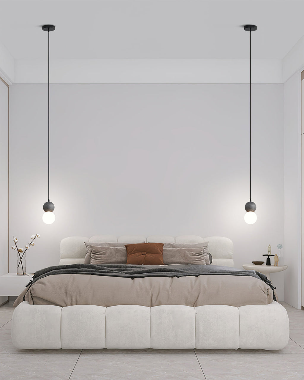 WINDSOR TERRA COTTA ORB PENDANT LIGHT