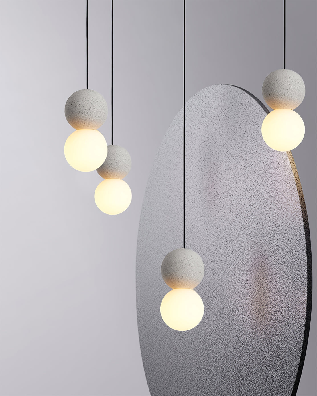 WINDSOR TERRA COTTA ORB PENDANT LIGHT