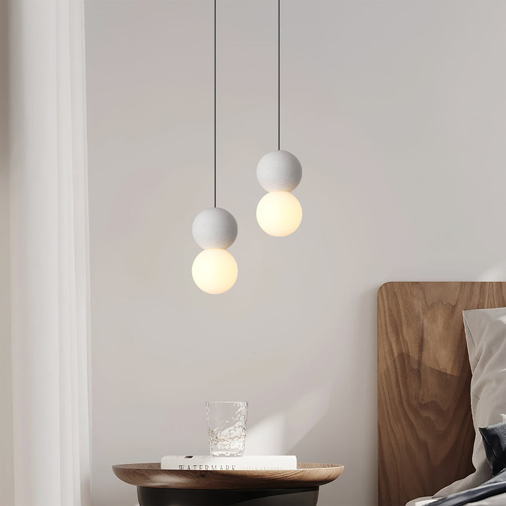 WINDSOR TERRA COTTA ORB PENDANT LIGHT