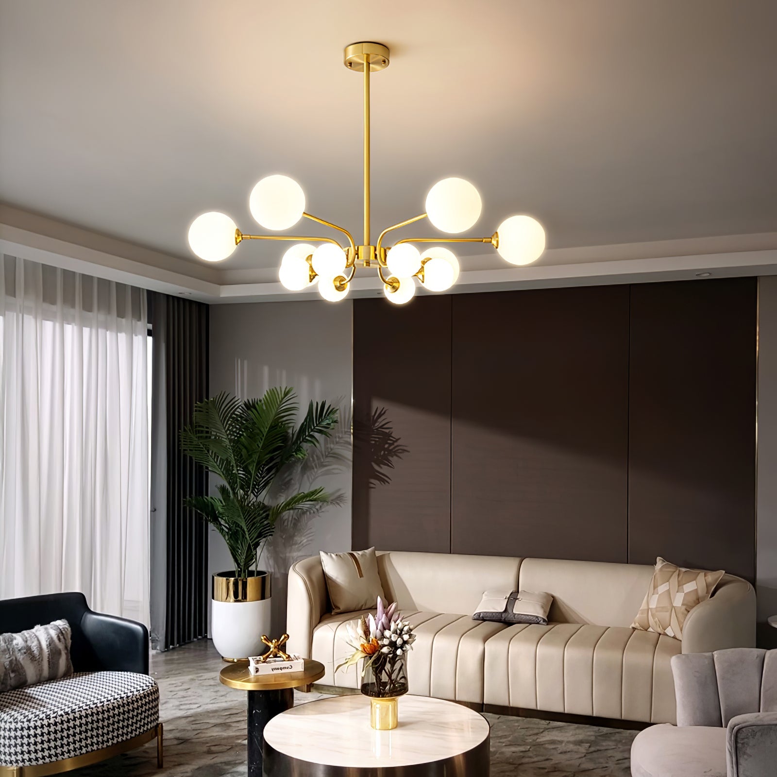 CHARLESTON ORB LUMINAIRE