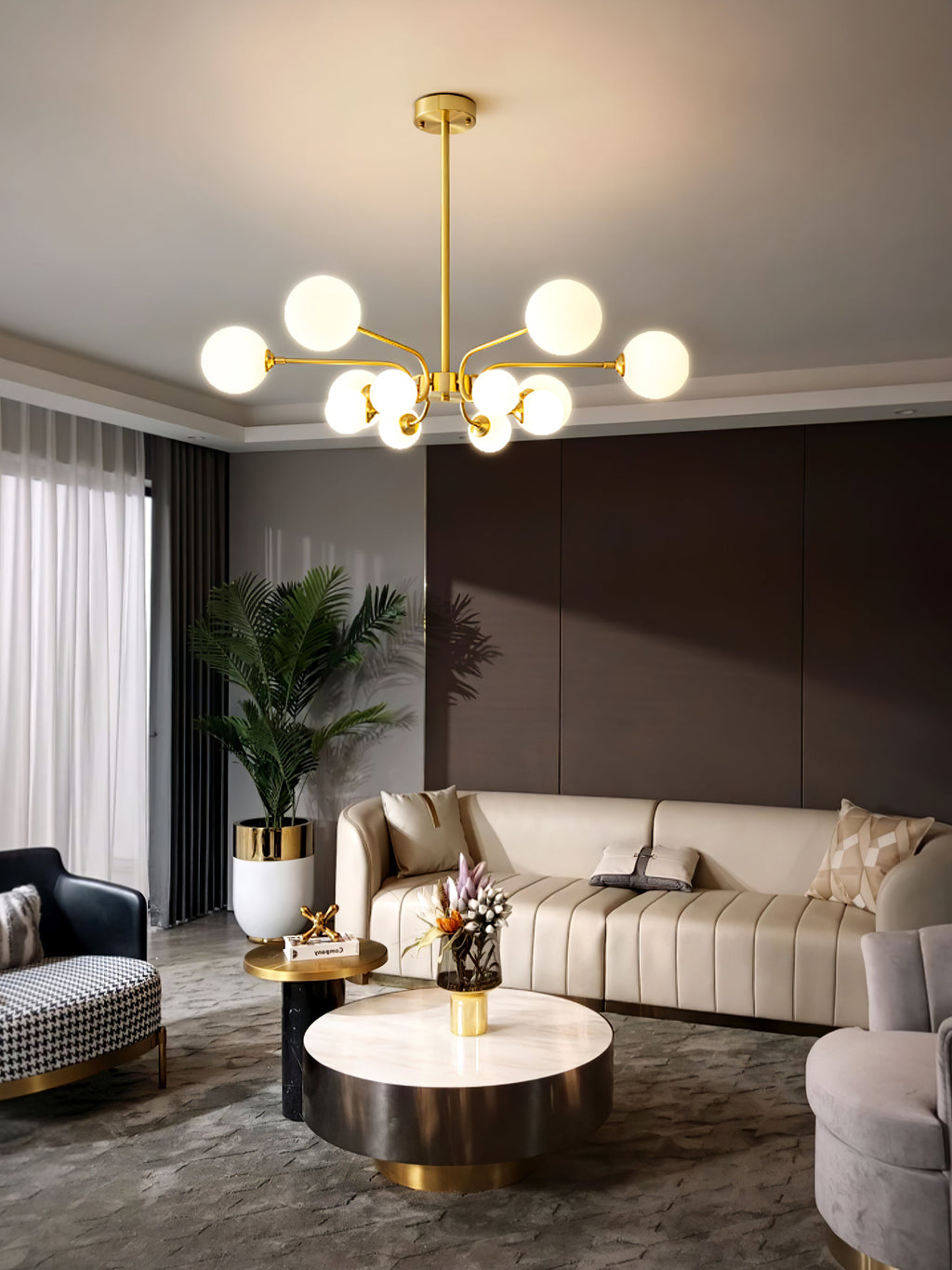 CHARLESTON ORB LUMINAIRE