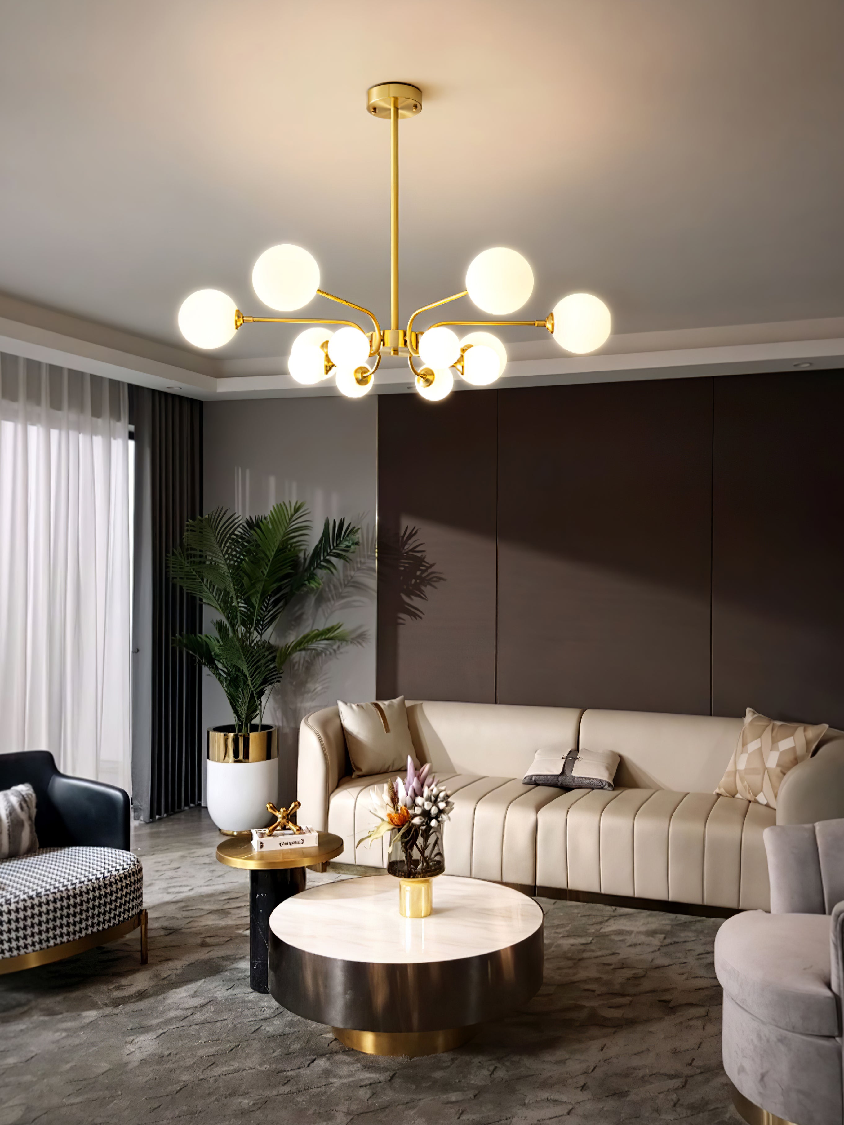 CHARLESTON ORB LUMINAIRE