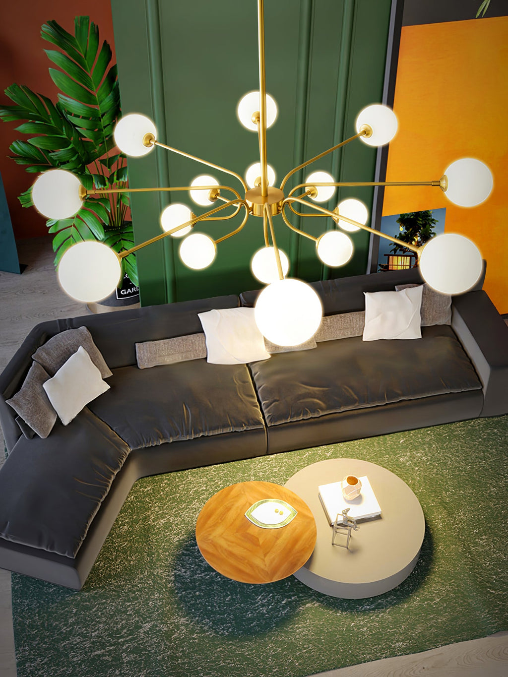 CHARLESTON ORB LUMINAIRE