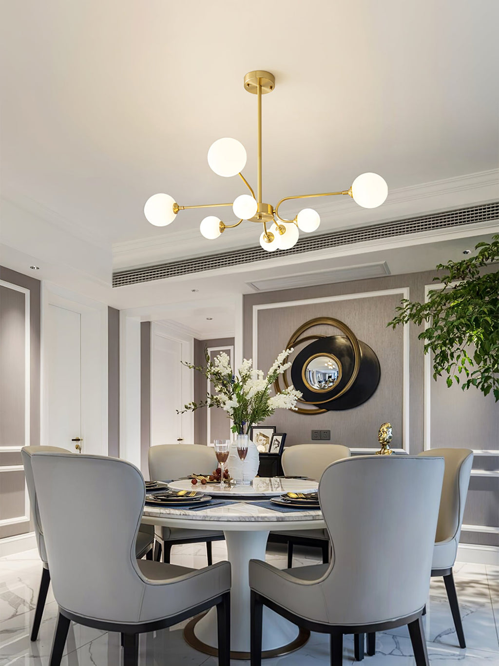 CHARLESTON ORB LUMINAIRE