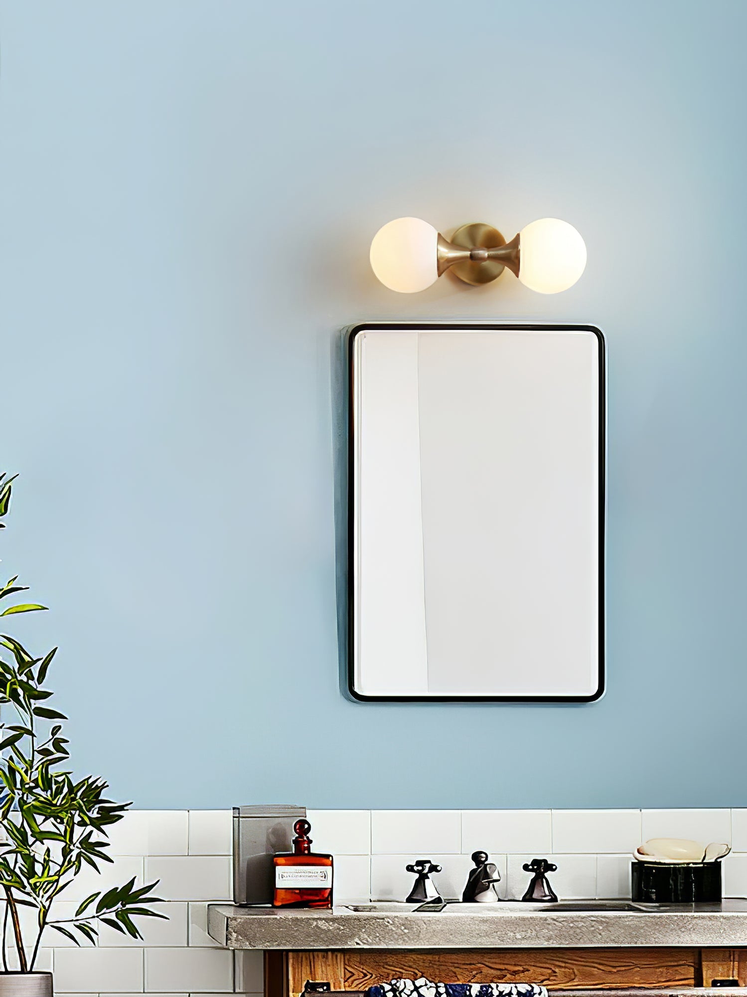 FENWICK ORB WALL SCONCE