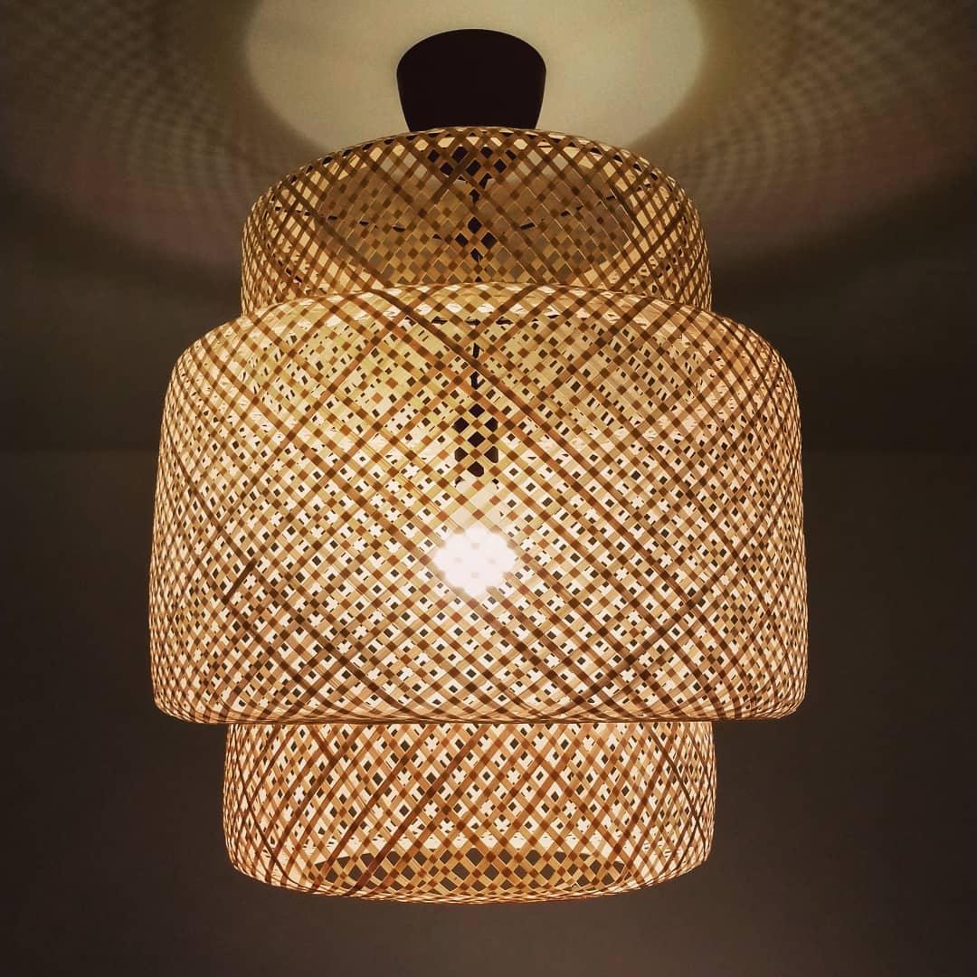 WHITBY BAMBOO CANOPY LAMP