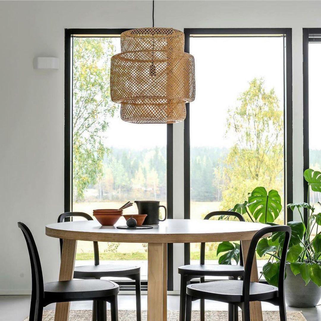 WHITBY BAMBOO CANOPY LAMP