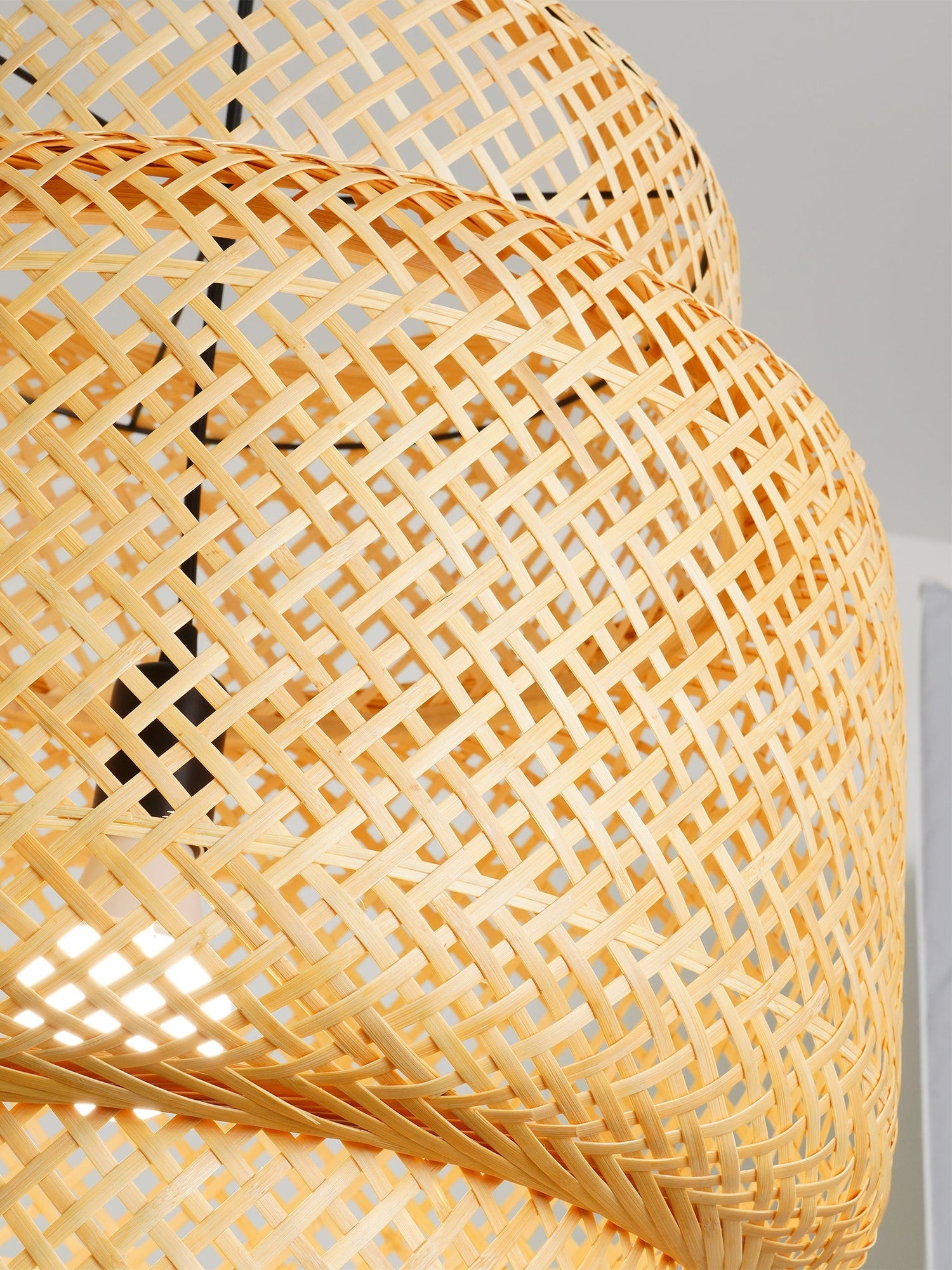 WHITBY BAMBOO CANOPY LAMP