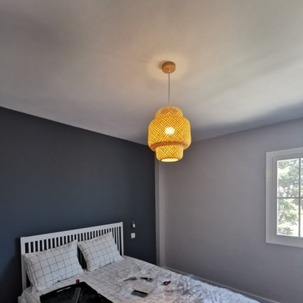 WHITBY BAMBOO CANOPY LAMP
