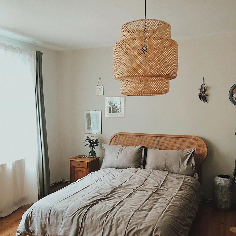 WHITBY BAMBOO CANOPY LAMP