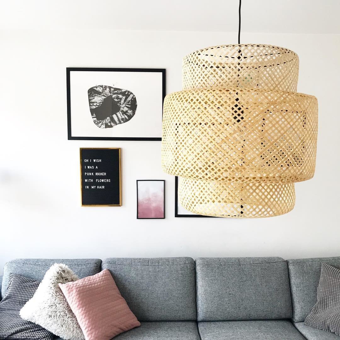 WHITBY BAMBOO CANOPY LAMP