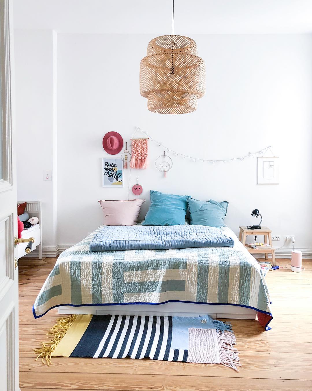 WHITBY BAMBOO CANOPY LAMP
