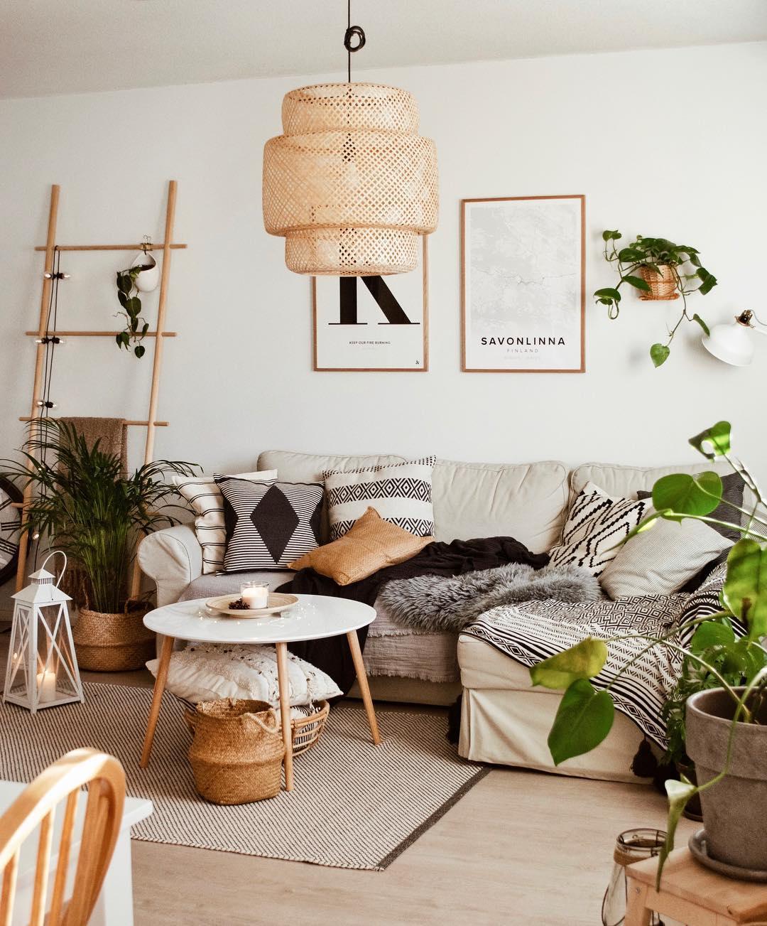 WHITBY BAMBOO CANOPY LAMP