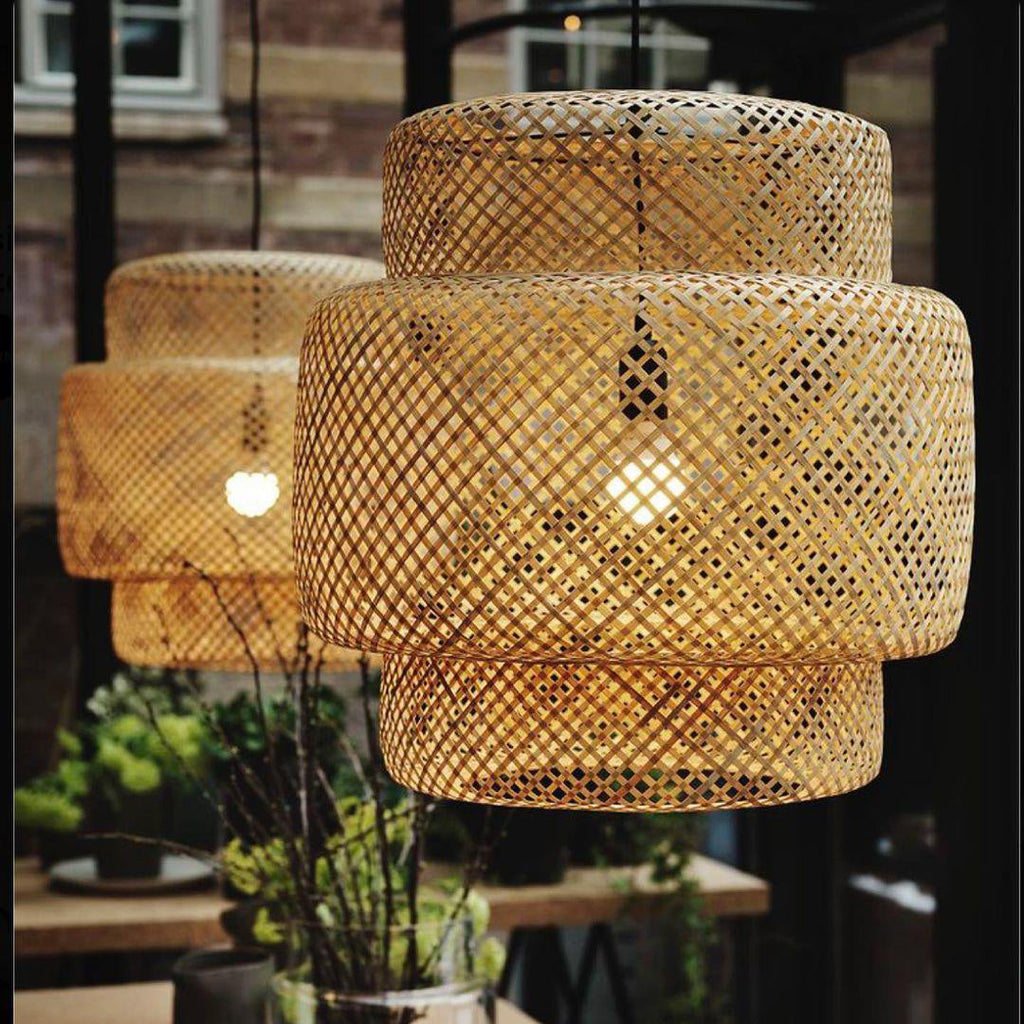 WHITBY BAMBOO CANOPY LAMP