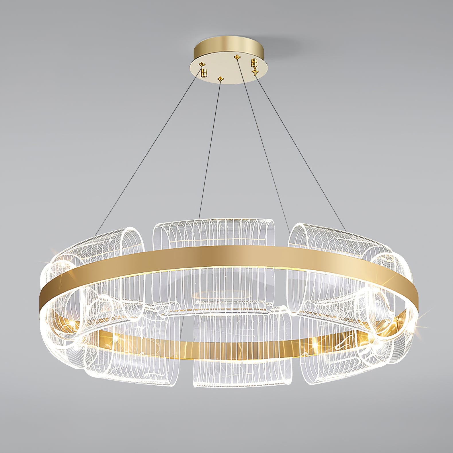FENWICK BANGLE BRIGHT CHANDELIER