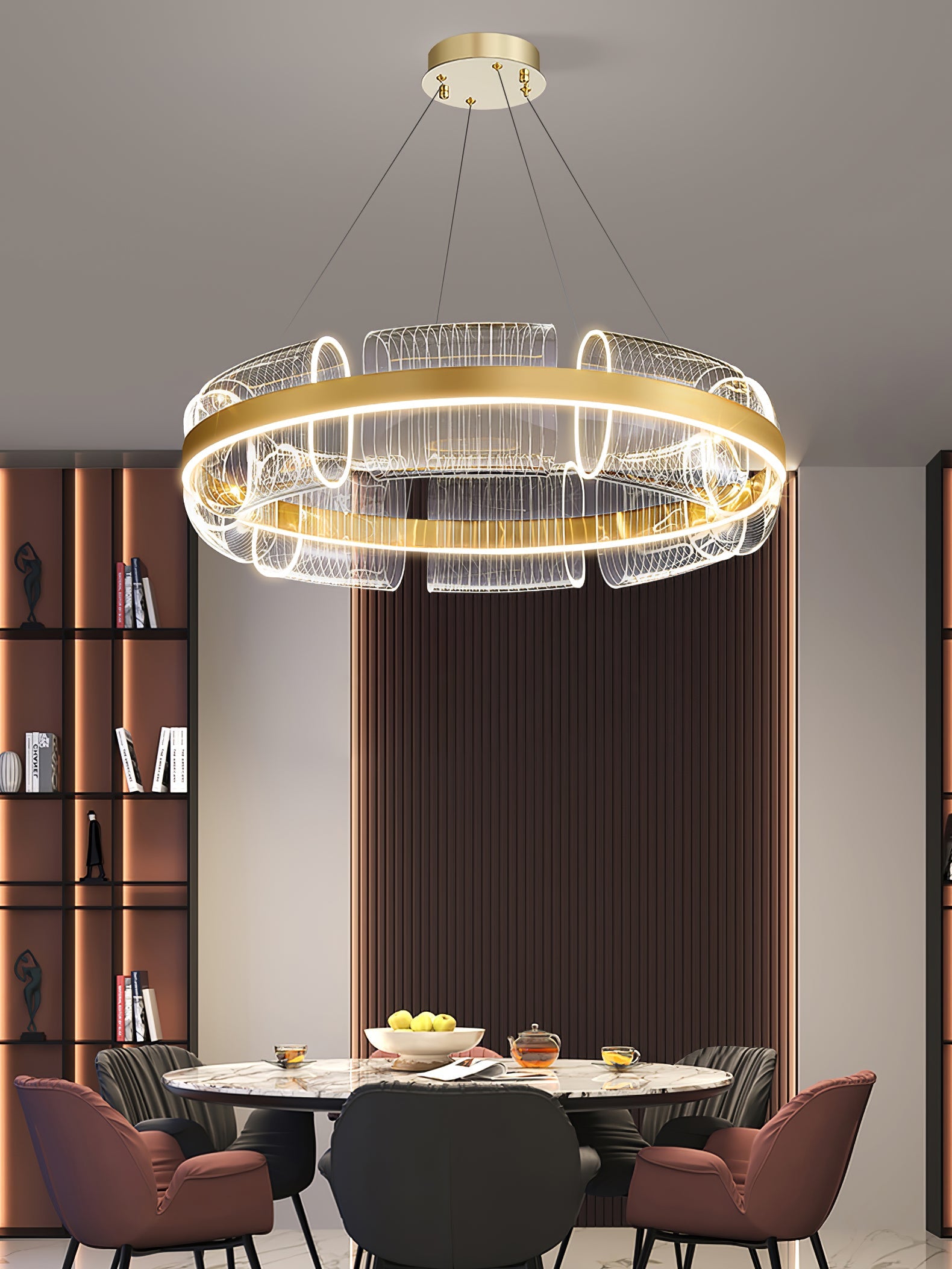 FENWICK BANGLE BRIGHT CHANDELIER