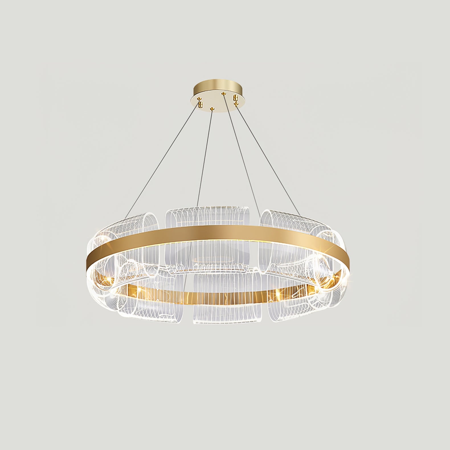 FENWICK BANGLE BRIGHT CHANDELIER