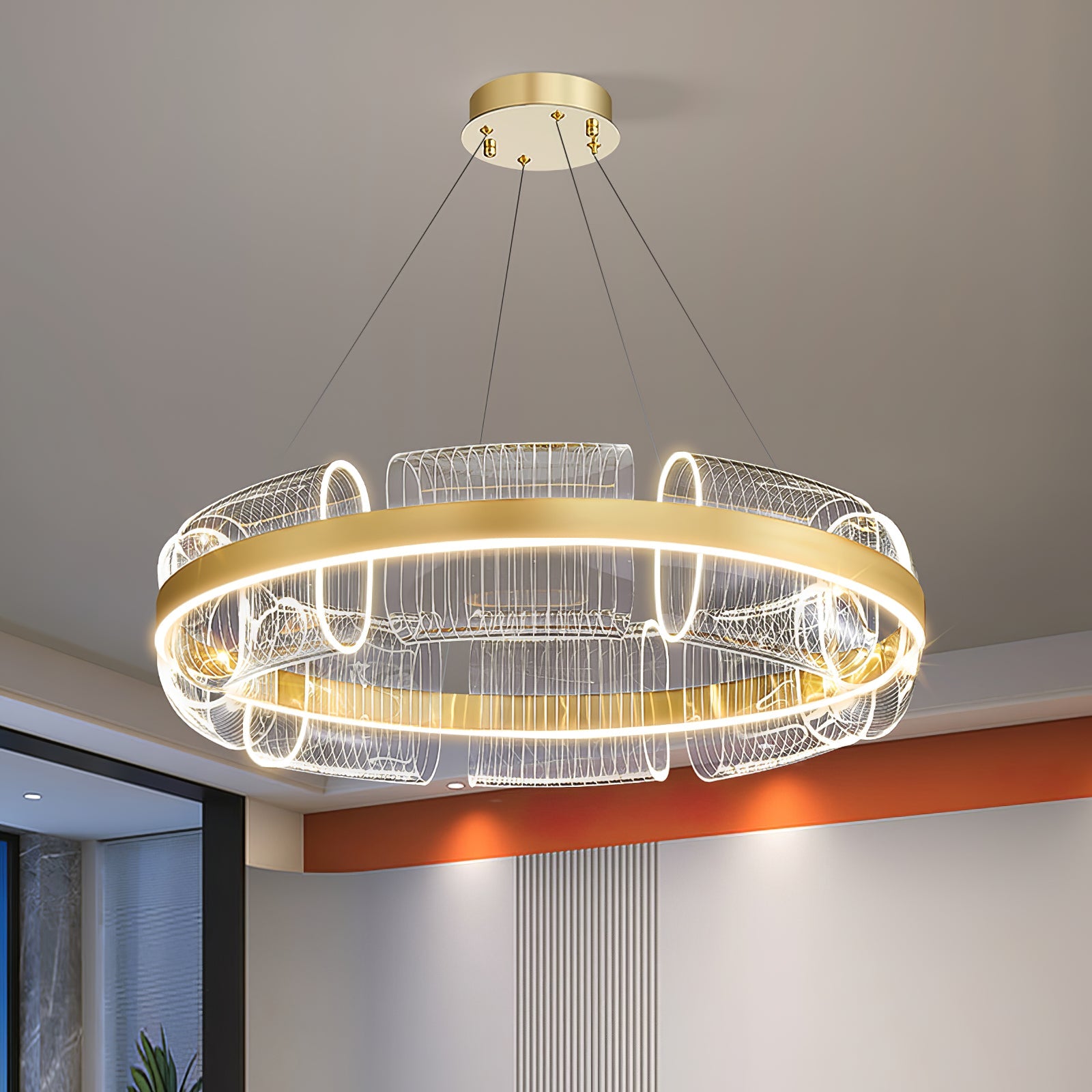 FENWICK BANGLE BRIGHT CHANDELIER