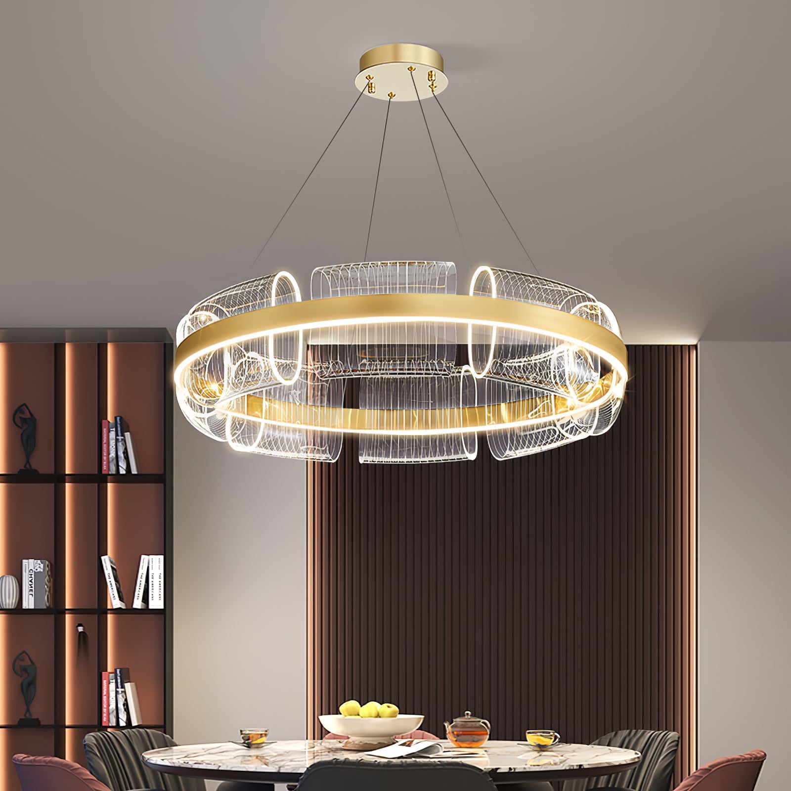 FENWICK BANGLE BRIGHT CHANDELIER
