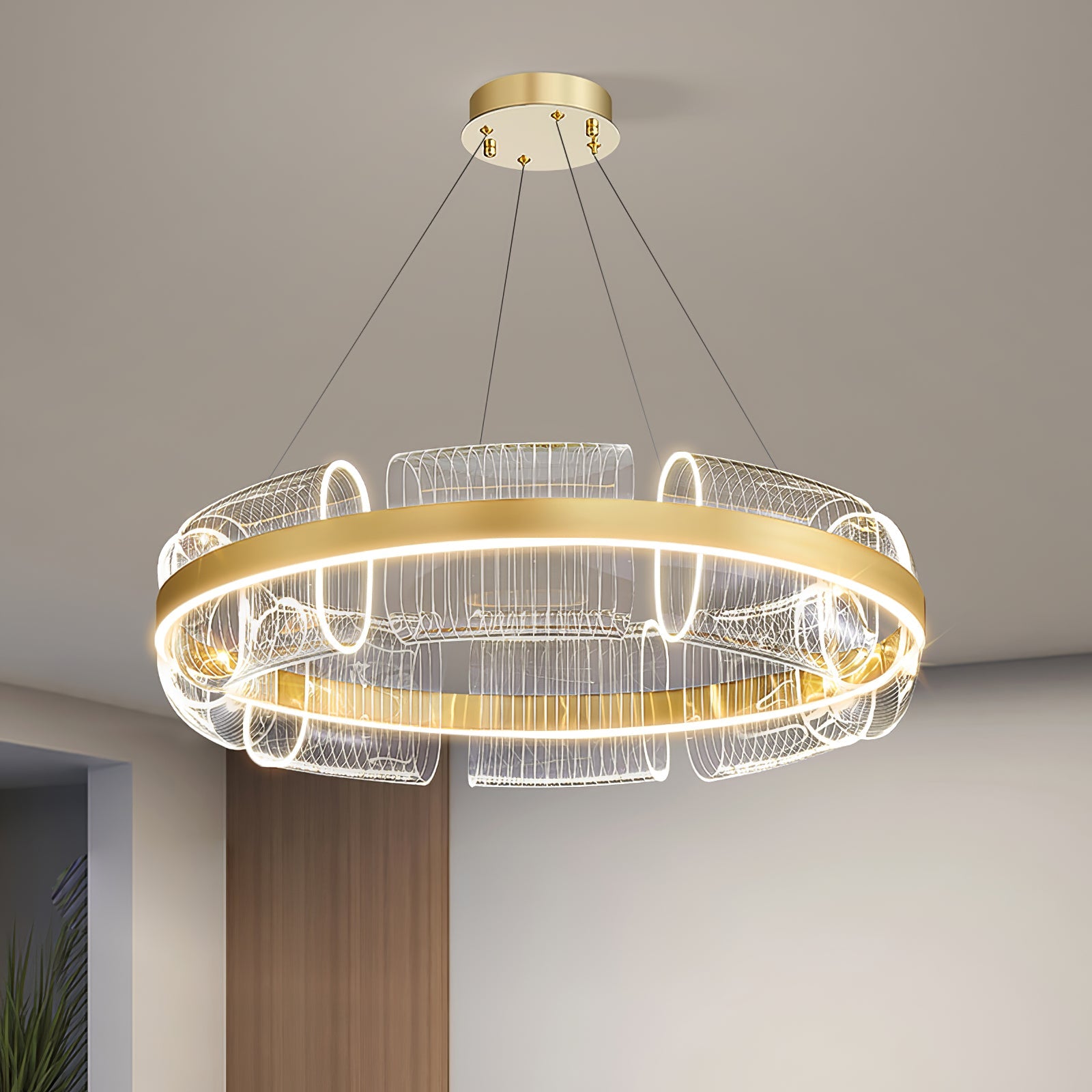 FENWICK BANGLE BRIGHT CHANDELIER