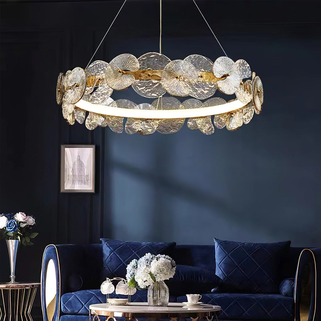 Cheshire Crystal Cascade Pendant