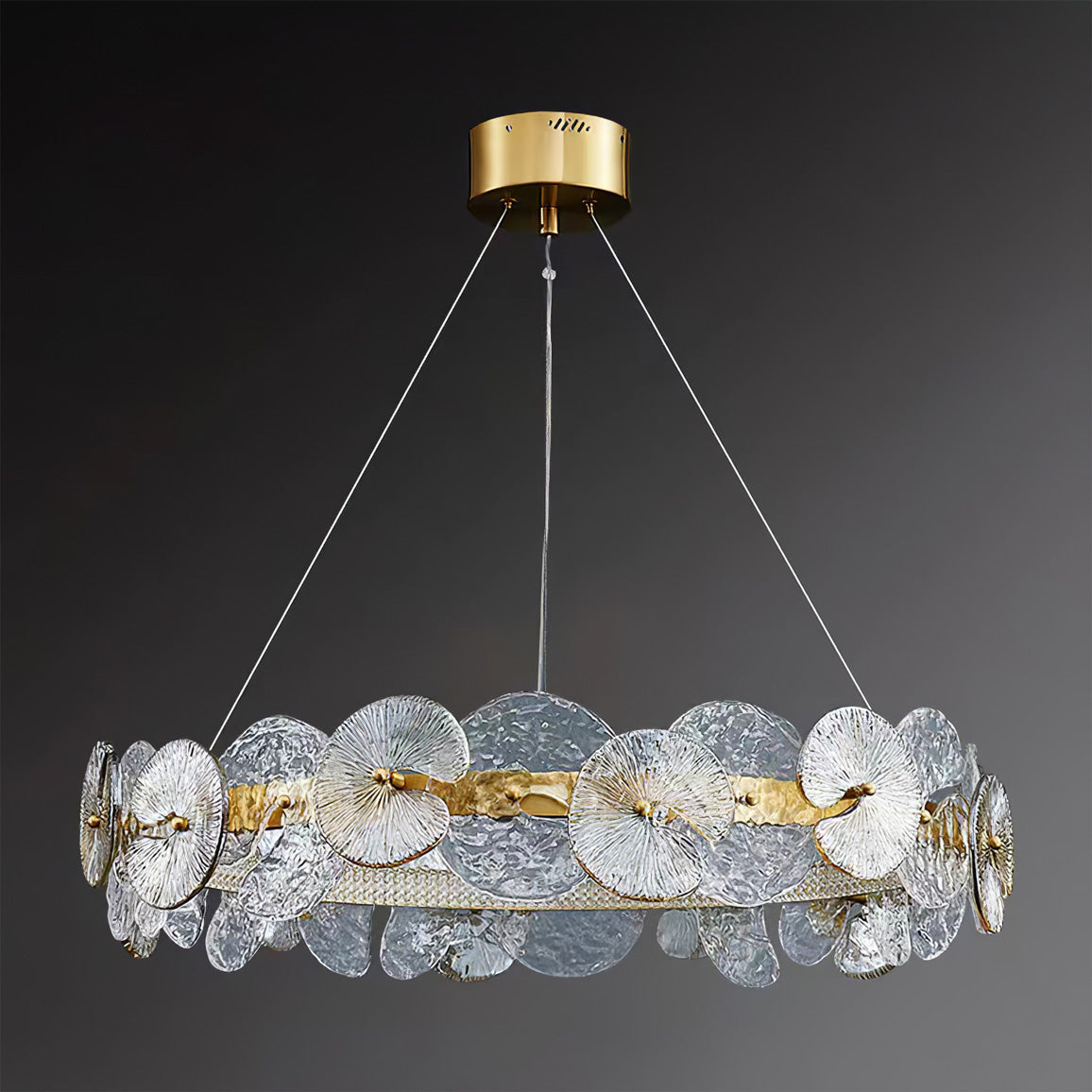 Cheshire Crystal Cascade Pendant