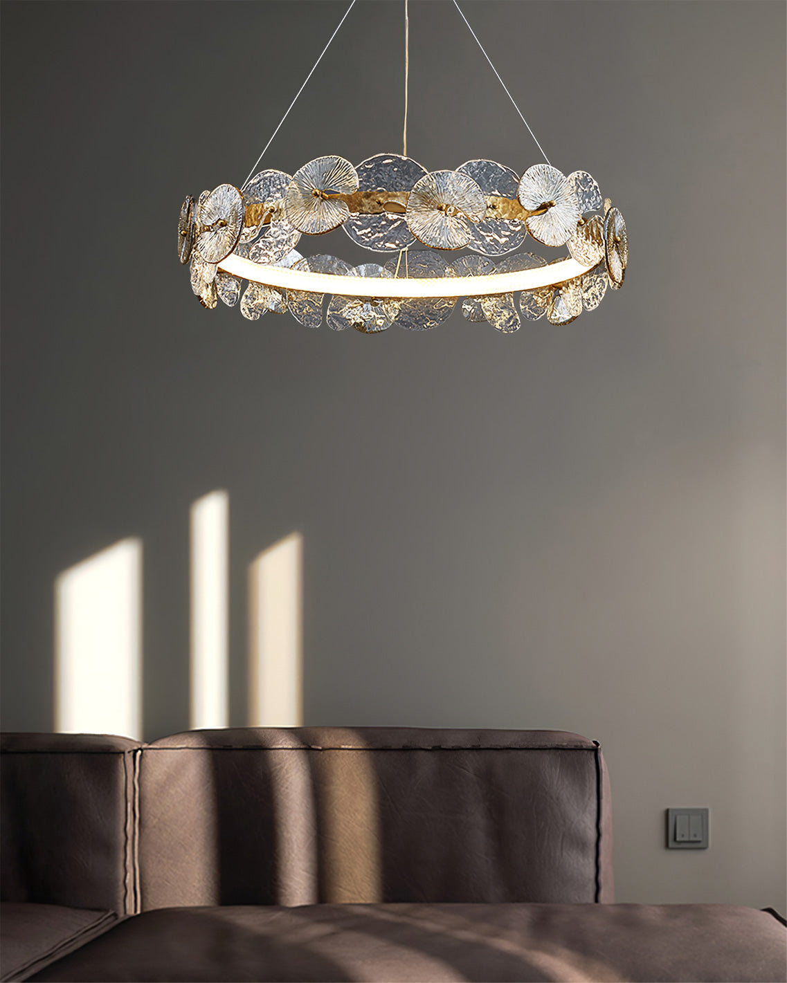 Cheshire Crystal Cascade Pendant