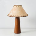 HEATHCLIFF RUSTIC WOODEN TABLE LANTERN
