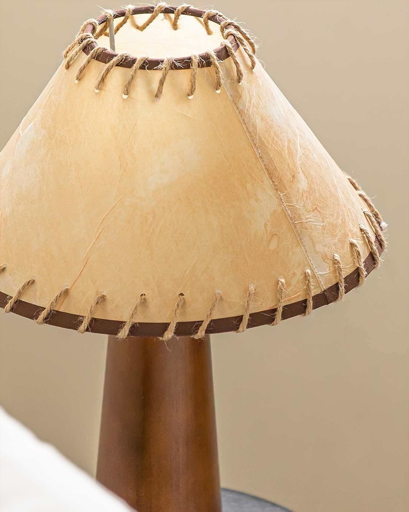 HEATHCLIFF RUSTIC WOODEN TABLE LANTERN