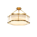 VANDERBILT HERITAGE BRASS CHANDELIER
