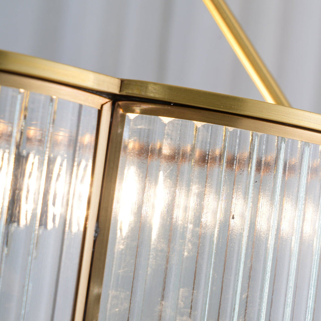 VANDERBILT HERITAGE BRASS CHANDELIER